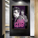 cartel del club de la lucha