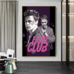 cartel del club de la lucha
