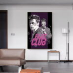 cartel del club de la lucha