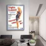 cartel pelicula brigitte bardot