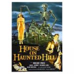 cartel de pelicula de terror vintage