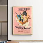cartel pelicula diamantes en el sofa