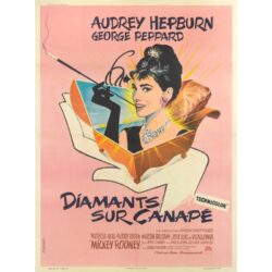 cartel pelicula diamantes en el sofa