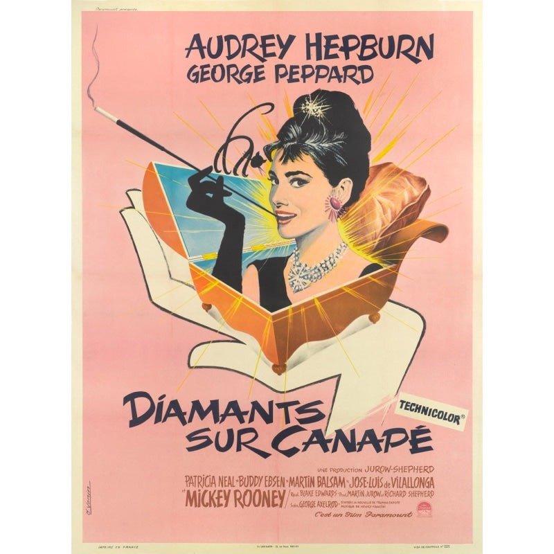 cartel pelicula diamantes en el sofa cartel pelicula diamantes en el sofa