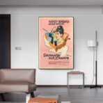 cartel pelicula diamantes en el sofa