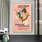 cartel pelicula diamantes en el sofa
