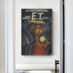 cartel de pelicula y el extraterrestre