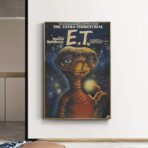 cartel de pelicula y el extraterrestre