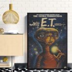cartel de pelicula y el extraterrestre
