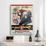 cartel pelicula goldfinger
