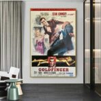 cartel pelicula goldfinger