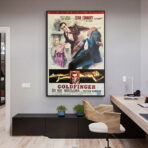 cartel pelicula goldfinger