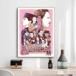 cartel de pelicula gran budapest hotel
