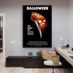 cartel de pelicula de halloween