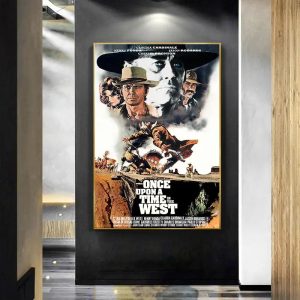 cartel de la pelicula erase una vez en el oeste