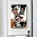 cartel de la pelicula erase una vez en el oeste