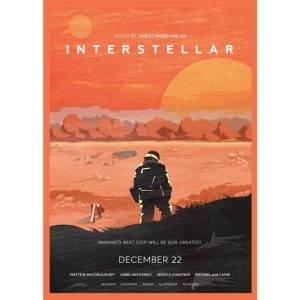 cartel de pelicula interestelar