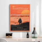 cartel de pelicula interestelar