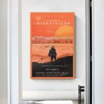 cartel de pelicula interestelar