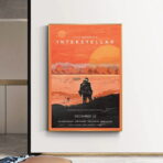 cartel de pelicula interestelar