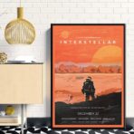 cartel de pelicula interestelar