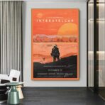 cartel de pelicula interestelar