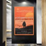 cartel de pelicula interestelar