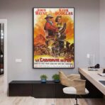cartel de pelicula john wayne