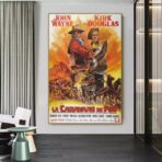 cartel de pelicula john wayne