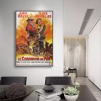 cartel de pelicula john wayne