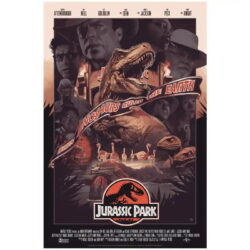 cartel pelicula parque jurasico