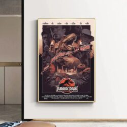 cartel pelicula parque jurasico