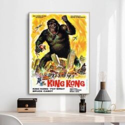 cartel de pelicula king kong 1933