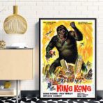 cartel de pelicula king kong 1933