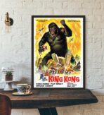 cartel de pelicula king kong 1933