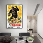 cartel de pelicula king kong 1933