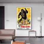 cartel de pelicula king kong 1933