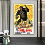 cartel de pelicula king kong 1933
