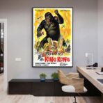 cartel de pelicula king kong 1933