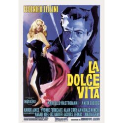 cartel pelicula la dolce vita