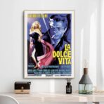 cartel pelicula la dolce vita