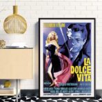 cartel pelicula la dolce vita