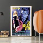 cartel pelicula la dolce vita