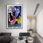 cartel pelicula la dolce vita