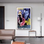 cartel pelicula la dolce vita