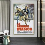 cartel de pelicula el gran escape
