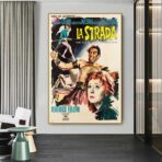 cartel pelicula la strada