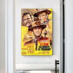 cartel de pelicula el bueno el malo y el feo