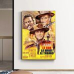 cartel de pelicula el bueno el malo y el feo