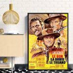 cartel de pelicula el bueno el malo y el feo